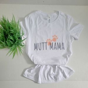 Graphic Dog Phrase T-shirt